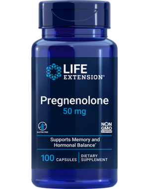 Pregnenolone  50 mg 100 capsules LIFE Extension