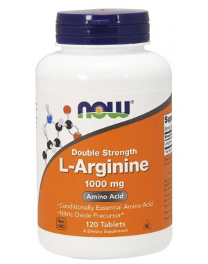 L Arginine arginina Double Strength 1000 mg 120 Tablets