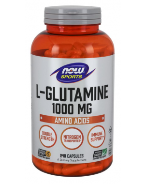 Glutamina 1000mg  240 capsulas NOW Foods 