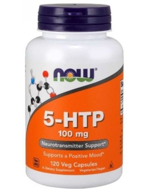 5 HTP 100mg 120 vegcaps NOW Foods
