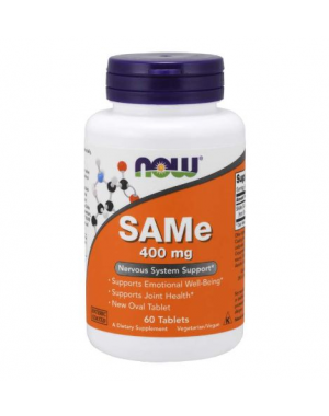 SAMe 400 mg 60 Tablets NOW Foods