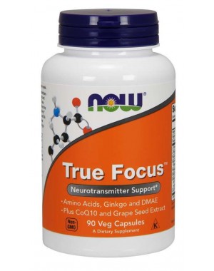 True Focus  90 Veg Capsules NOW Foods