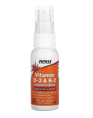 Vitamina D3 & K2 Liposomal Spray 59 ml NOW