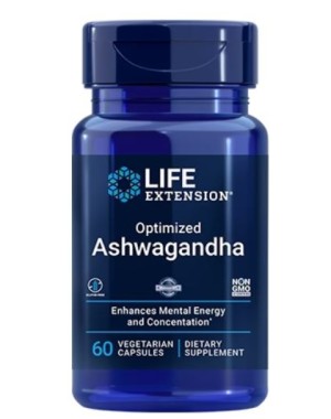 Optimized Ashwagandha Extract 60 vegcaps LIFE Extension