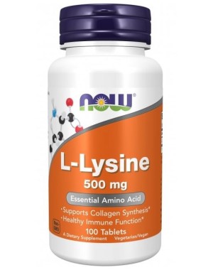 L-Lysine 500 mg  100 Tablets NOW
