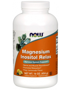 Magnesio Inositol Relax  Powder 454g NOW Foods