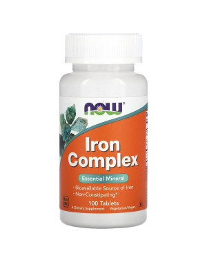 Iron Complex, 100 Tablets Now