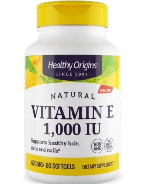 Vitamina E 1,000 60 softgels HEALTHY Origins