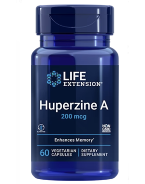 Huperzine A 200 mcg, 60 vcaps Life Extension