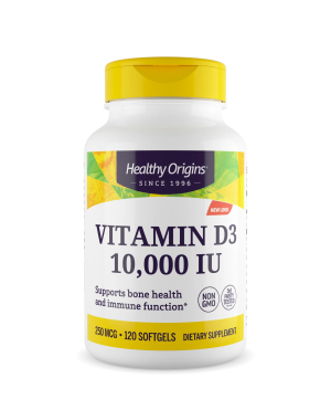 Vitamina D3 10.000 120s HEALTHY Origins