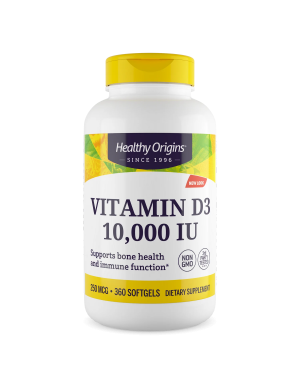 Vitamina D3 10.000 360s HEALTHY Origins