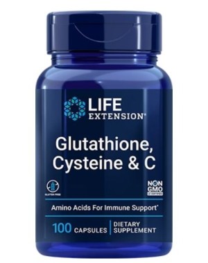 Glutathione, Cysteine & C 100caps LIFE Extension