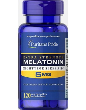 Melatonina 5 mg 120 tablets PURITANS Pride