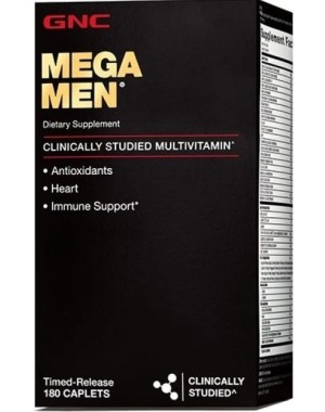 Mega Men 180caplets GNC