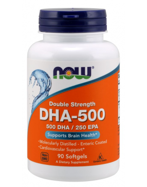 DHA 500mg 90 Softgels NOW Foods
