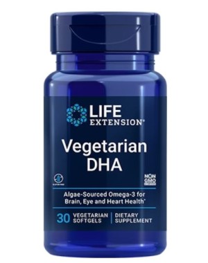 Vegetarian DHA 30 softgels LIFE Extension