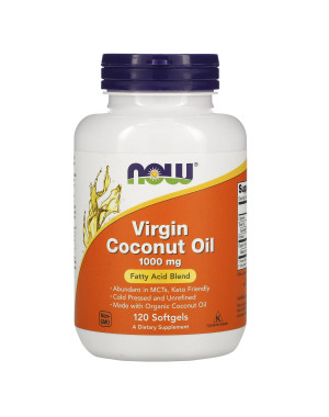 Virgin Coconut Oil, 1,000 mg, 120 Softgels