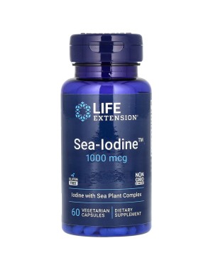 Sea-Iodine, 1,000 mcg, 60 Vegetarian Capsules Life Extension