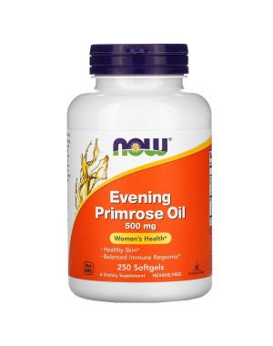 Evening Primrose Oil, 500 mg, 250 Softgels