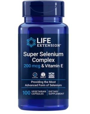 Super Selenium Complex 200 mcg 100vegcaps LIFE Extension