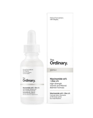 Kit 2 unidades Niacinamide 10% + Zinc 1% High Strength Vitamin The Ordinary 30ml