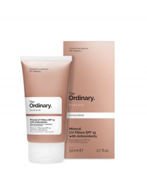 Mineral UV Filters SPF 15 with Antioxidants The Ordinary 50ml