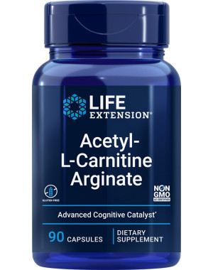 Acetyl-L-Carnitine Arginate, 90 Capsules LE