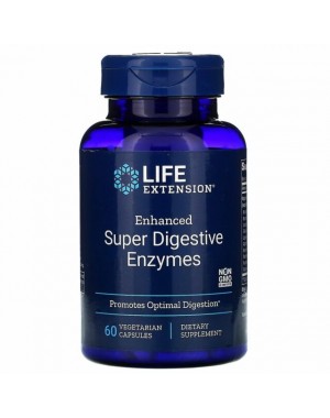  Super Digestive Enzymes 60 Veg Capsules LIFE Extension