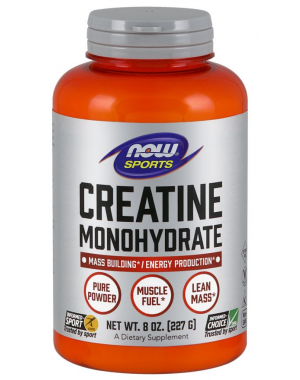 Creatina Monohydrate Powder Pure  227g NOW Foods 
