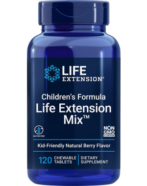 Children's Formula, Life Extension Mix, Natural Berry, 120 Chewable Tablets Life Extension