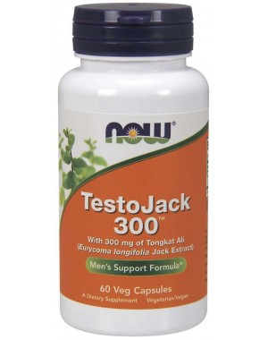 TestoJack 300 60 Veg Capsules NOW Foods