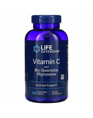Vitamina C e Bio Quercetin Phytosome 250 vegetarian tablets LIFE Extension