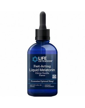 Melatonina Líquida Fast Acting 3mg 59ml LIFE Extension