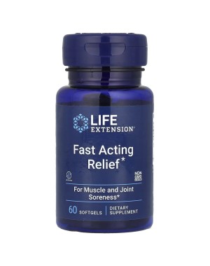 Fast Acting Relief, 60 Softgels Life Extension