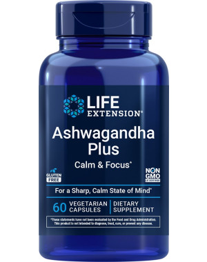 Ashwagandha Plus , 60 Vegetarian Capsules