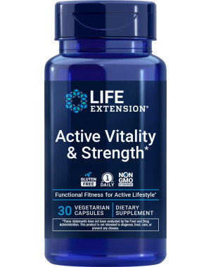 Life Extension Active Vitality and Strength, Muscle Health, 30 Capsules