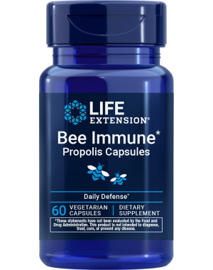 Bee Immune Propolis Capsules 60 vegetarian capsules