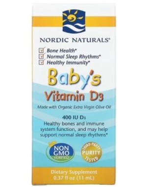 Vitamina D3 Baby 11ml NORDIC Naturals