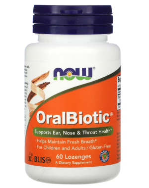 OralBiotic, 60 Lozenges (500 Billion CFU per Lozenge)