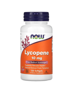 Lycopene, 10 mg, 120 Softgels Now foods