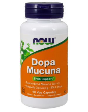 Dopa Mucuna 90 Veg Capsulas NOW Foods