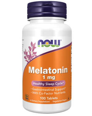 Melatonin, 1 mg, 100 Tablets Now foods