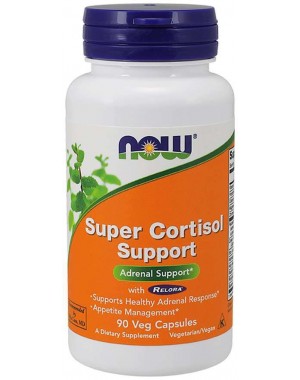 Super Cortisol Support with Relora 90 Veg Capsules NOW Foods