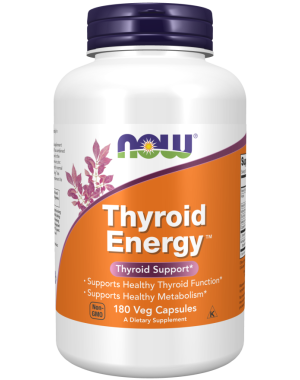 Thyroid Energy, 180 Veg Capsules Now foods
