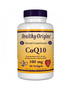 CoQ10 100mg 60 softgels HEALTHY Origins
