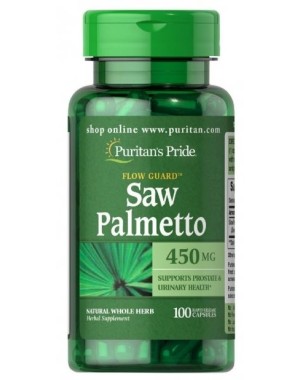 Saw Palmetto 450 mg 100 Caps PURITANS Pride