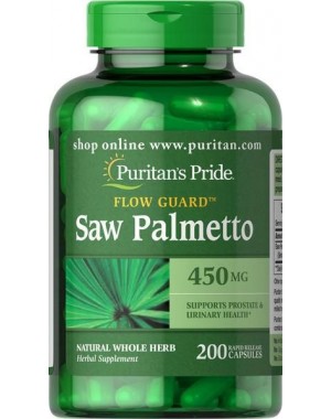 Saw Palmetto 450 mg 200 capsules PURITANS Pride