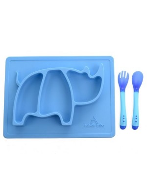 Prato Silicone baby placemat rhino - Babies Tribo