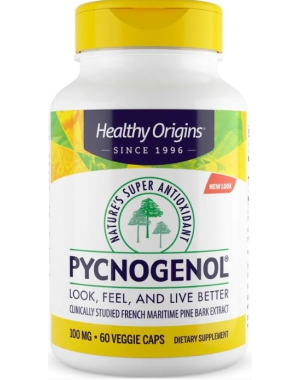 Pycnogenol 100mg 60 veg caps Healthy Origins