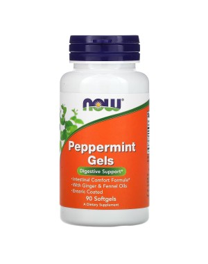 Peppermint Gels, 90 Softgels Now foods